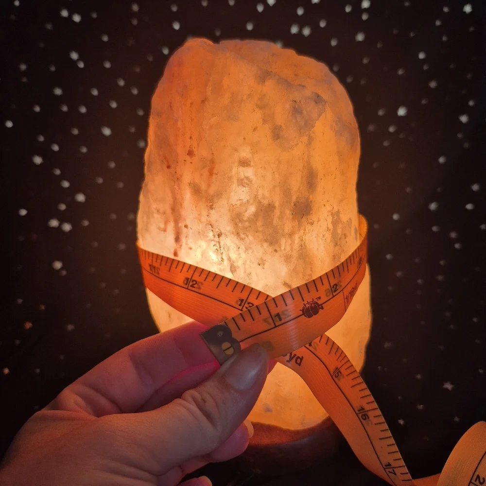 EUC Himalayan Salt Crystal Lamp
